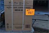 Unused Koolatron compact fridge