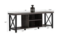 1 LOT GAZ HOME INDUSTRIAL STYLE MODERN TV STAND