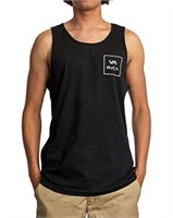 RVCA Men's Graphic Sleeveless Tank Top Shirt, VA