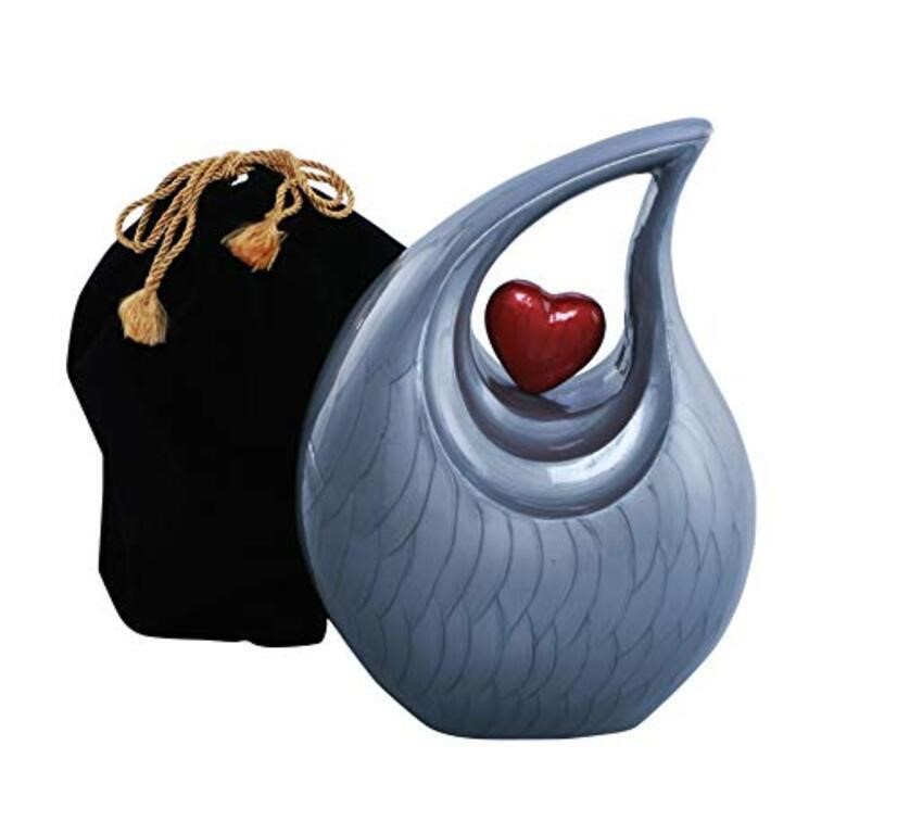 Cremation Urn Heart of Love,Urns for Human Ashes A