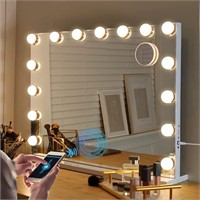 Fenair Makeup Mirror with Lights and Bluetooth