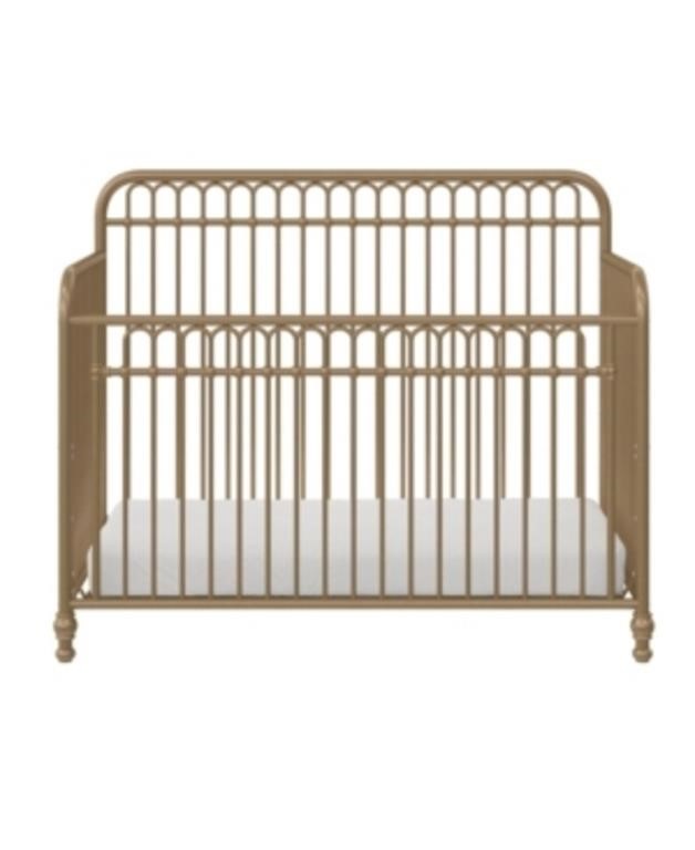 Little Seeds Ivy 3-in-1 Convertible Metal Crib - G