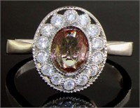 Antique Style Sultanite Color Change Ring