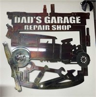 Dad’s Garage Metal Sign