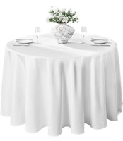 LARGE ROUND TABLE CLOTHS 120IN 6PCS