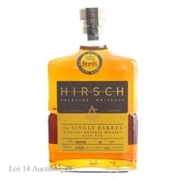 Hirsch 8 Yr High Rye Bourbon Binny's Pick