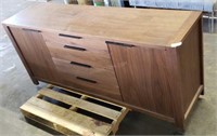 Vest Bros Wood Sideboard Table 72" x 19" 32"