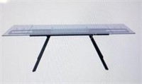 Chintaly Glass Dining Table w/Pull Out Sides $1060