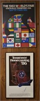 Vintage World's Fair & 86 Homecoming Posters
