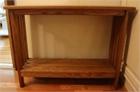 Mission Style Console Side Table