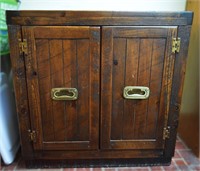 Young Hinkle Knotty Pine Cabinet Rustic Americana