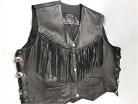 LEATHER KING LEATHER VEST