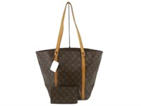 Louis Vuitton Monogram Tote Bag with Pouch