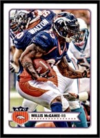 Mini Willis McGahee Denver Broncos