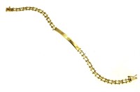 14kt Gold ID bracelet by Imperial Gold