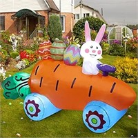 USED - Sancodee 6 FT Long Easter Inflatable Bunny