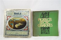 Avant Garde Picasso's Erotic Gravures & Dali Book