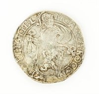 Coin 1640 Netherlands Lion Dollar  Silver in Fine