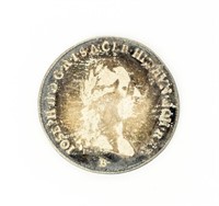 Coin 1788 Austrian Netherlands Silver 1/2 K VG