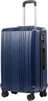 Coolife Expandable Spinner Suitcase