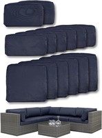 OmniBuy Premium 14-Pack Outdoor Patio Cushion Cove