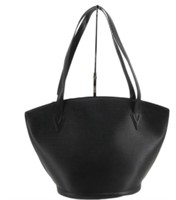 Louis Vuitton Black Epi St. Jacques Handbag