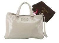 Kate Spade White Leather Hand Bag