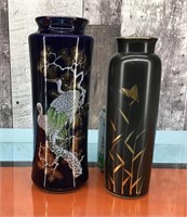 Marked Japanese vases