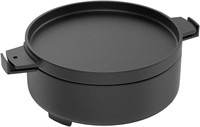 7.25 QT Cast Iron Oven for Grills