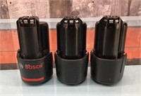 Bosch 10.8V & compatible batteries