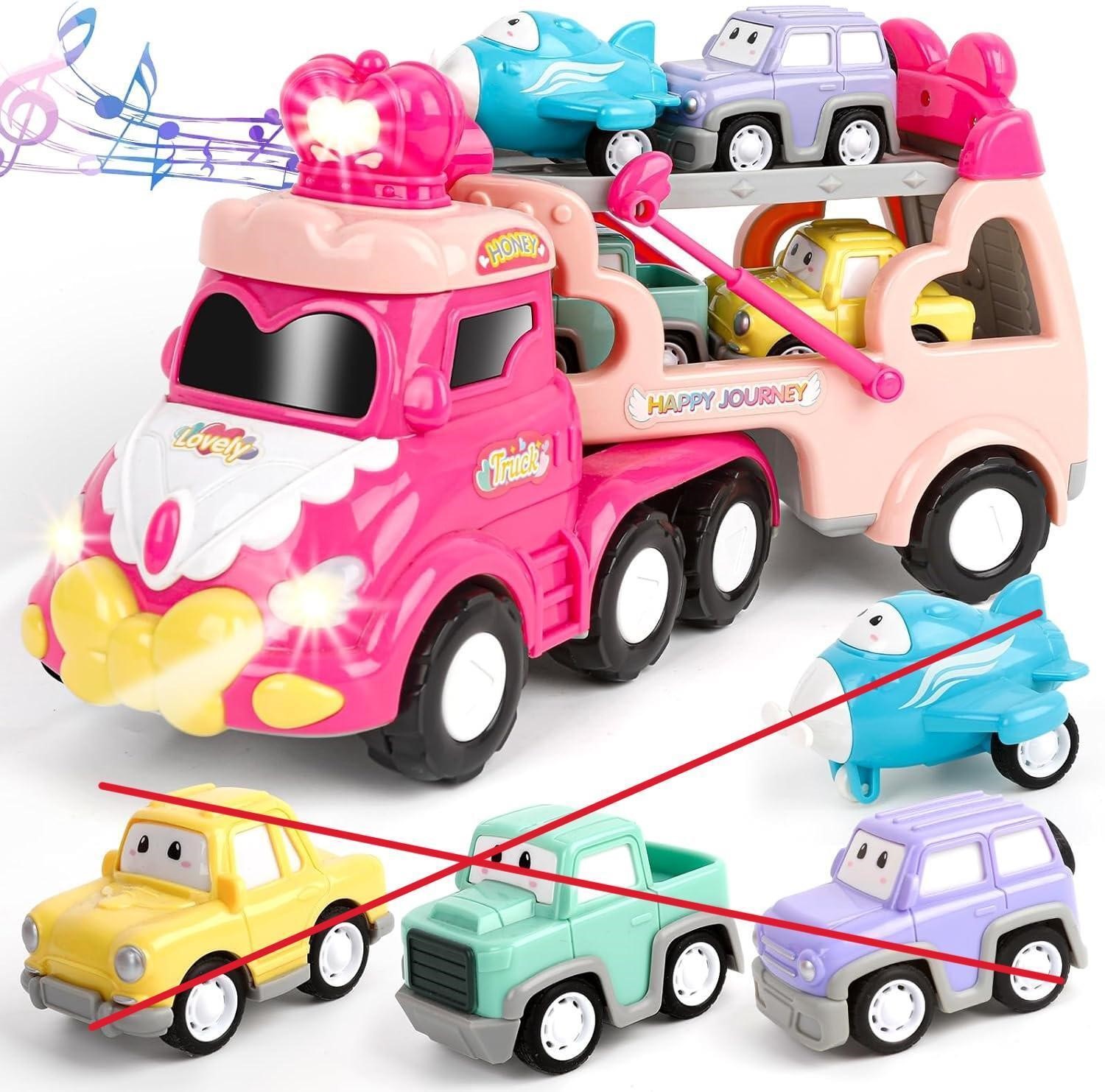 Pink Princess Truck Toy