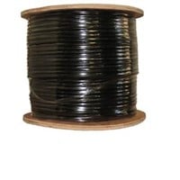ULN - COAXIAL Black Cable RG6 1000FT Coax CATV RG-