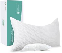 USED-Wemore Queen Pillow for Neck Pain Relief