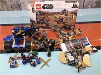Lego parts w/ minifigures