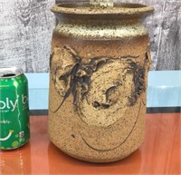 Clay House lidded jar