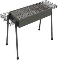 Large Portable Steel BBQ Grill
