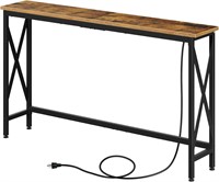 Rolanstar 55.1 Console Table w/ Outlet