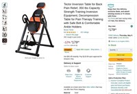 B9651  Teclor Inversion Table 350 lbs