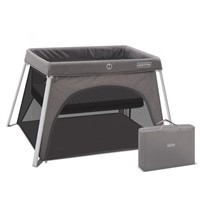 E4342  HARPPA Travel Crib Foldable Playard Gray