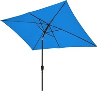 ULN - MUCHENGHY Rectangular Patio Umbrella 6.5 x 1