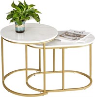 USED - soges Stacking Nesting Side Table Set of 2,