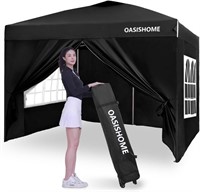 B2812  Pop-up Gazebo Canopy Tent 10x10 4 Sidew