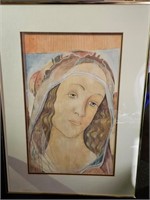 Mother Mary Framed Artwork
