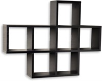 ULN -Danya B. XF11056BK Shelves, Black