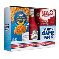 $20  Variety Game Pack: Kraft, HEINZ, & JELL-O