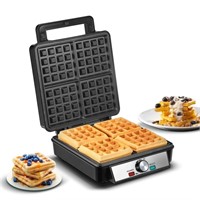WFF4269  AICOOK Waffle Maker 1200W Stainless