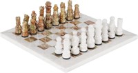 WFF4231  Radicaln Marble Chess Set 12 Inches