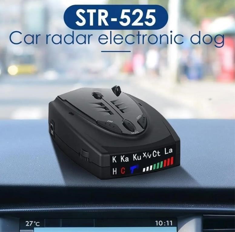 STR525 Car Vehicle Anti Radar Detector Voice Alert