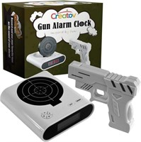 CREATOV DESIGN Alarm Clock with Gun