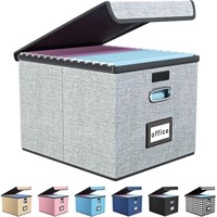 WFF4015  PONFM File Organizer Box Collapsible Lin